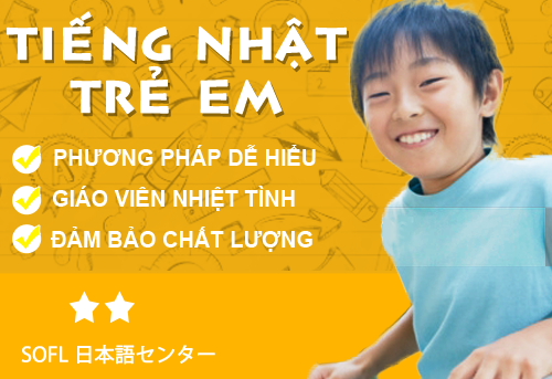 Lớp học tiếng Nhật cho trẻ em tại Hà Nội