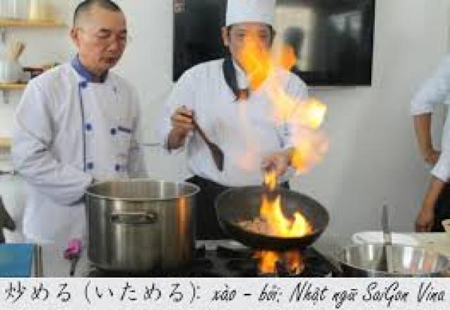 Học từ vựng tiếng Nhật theo chủ đề về nấu ăn