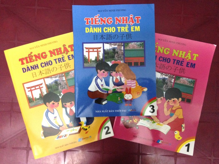 Sách học tiếng Nhật cho trẻ em
