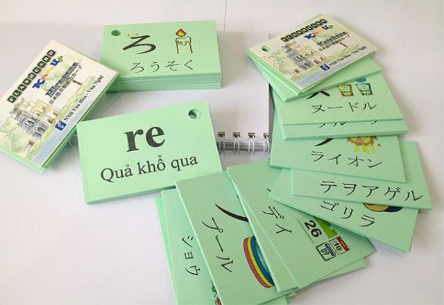 Bảng chữ cái tiếng Nhật cho người mới bắt đầu