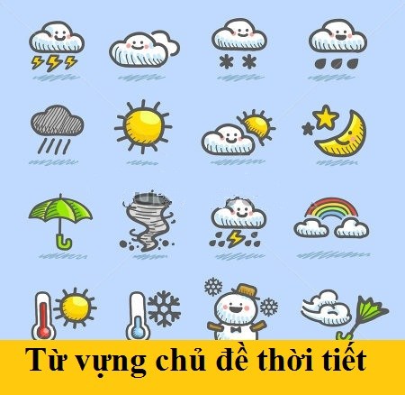 Học từ vựng tiếng Nhật về thời tiết