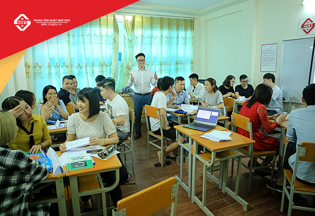 Học viên SOFL trong lớp học
