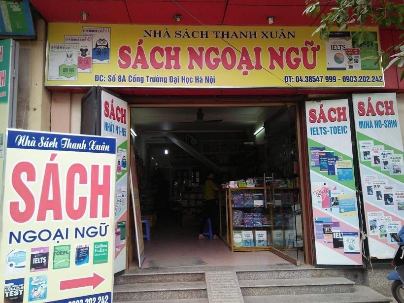 Nhà sách Thanh Xuân sach day tieng nhat co ban