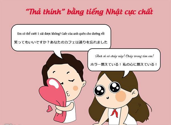 Bạn đã biết cách “thả thính” bằng tiếng Nhật? tha thinh bang tieng nhat